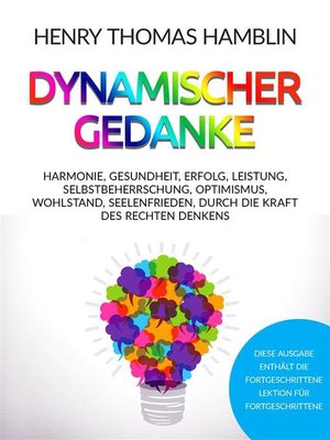 cover image of Dynamischer Gedanke (Übersetzt)